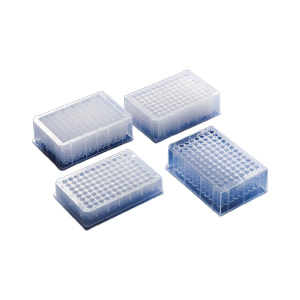 BrandTech Scientific Deep well plate, 96 well, PS, 1.1mL, non-sterile, pack of 32 - Storage